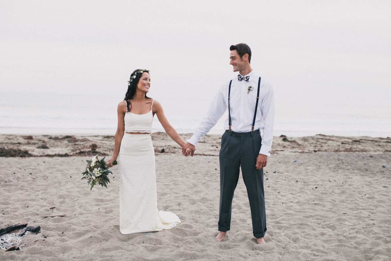 Bohemian Surf Fiesta Beach Wedding - Alexandra Wallace Photography