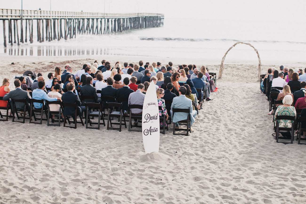 Bohemian Surf Fiesta Beach Wedding - Alexandra Wallace Photography