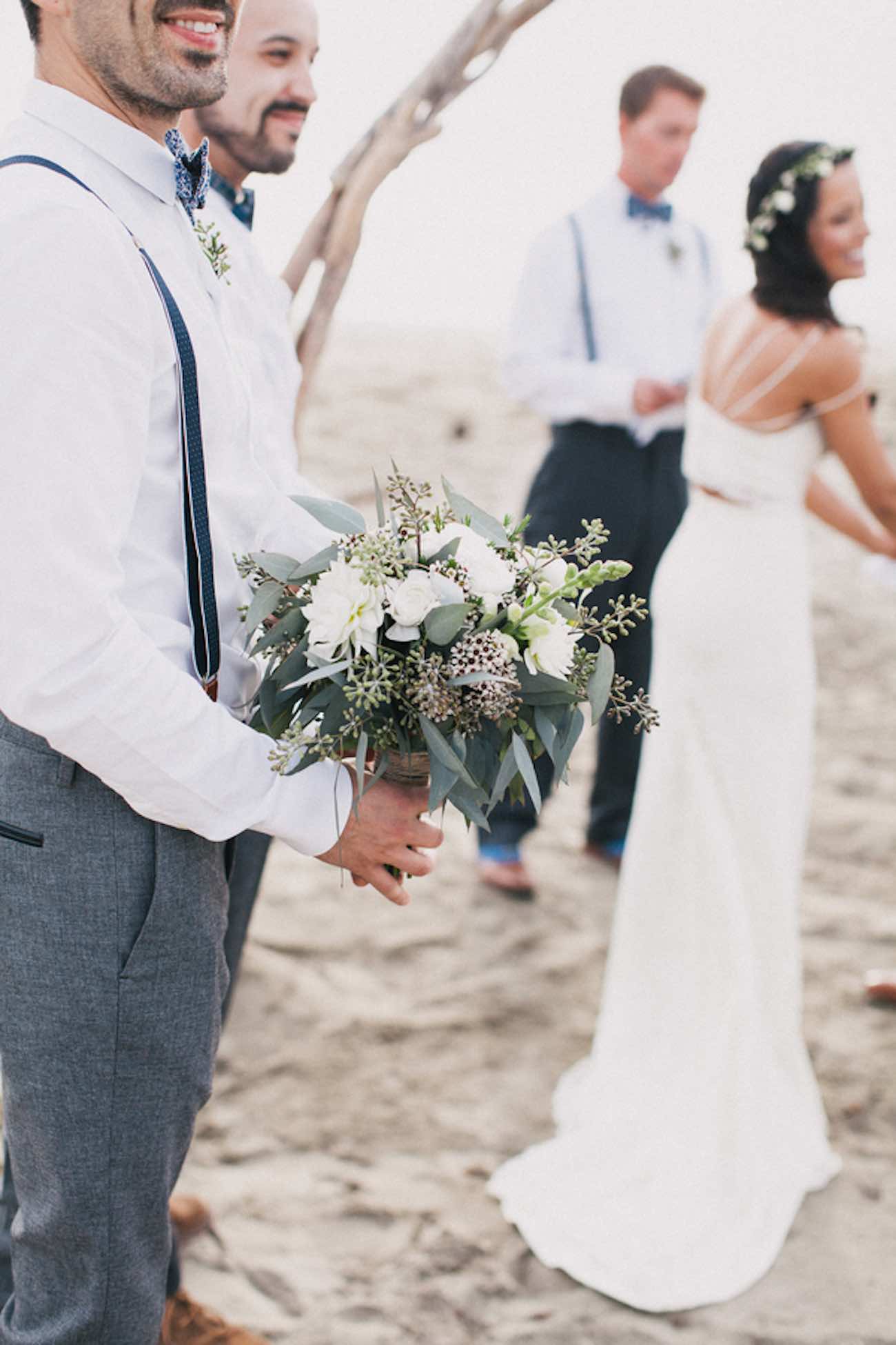 Bohemian Surf Fiesta Beach Wedding - Alexandra Wallace Photography