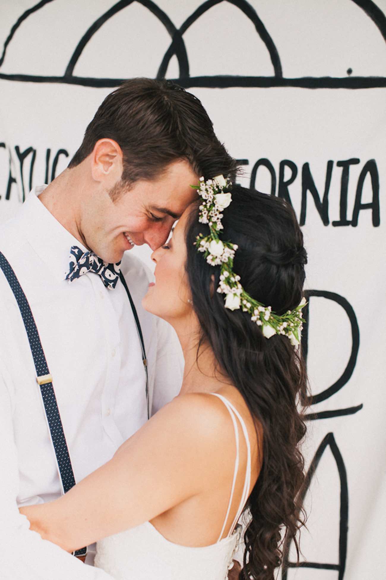 Bohemian Surf Fiesta Beach Wedding - Alexandra Wallace Photography