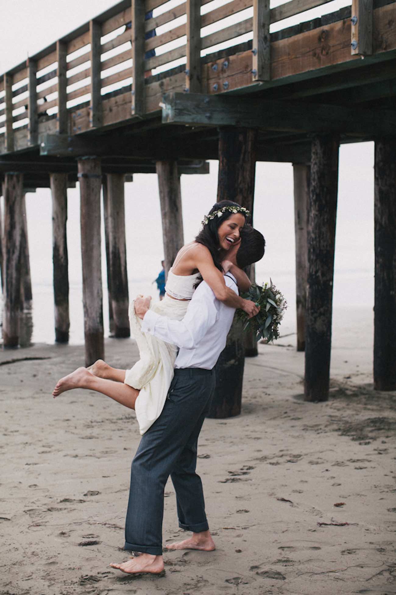 Bohemian Surf Fiesta Beach Wedding - Alexandra Wallace Photography