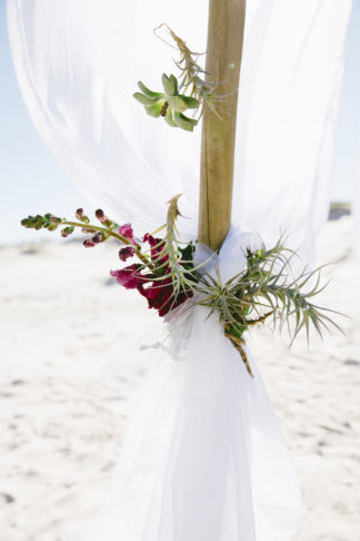 Boho beach wedding 