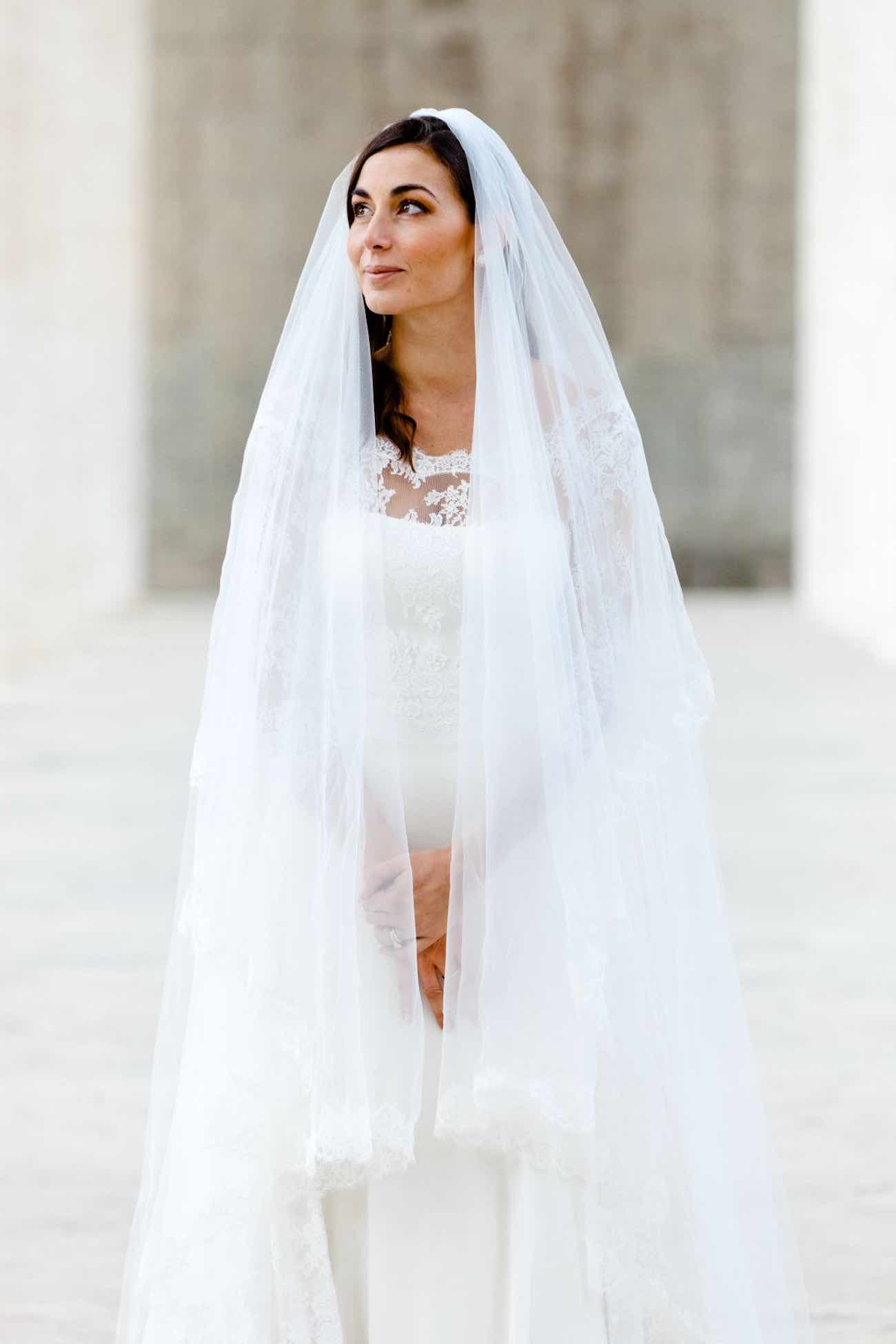 Marble & Romance in Rome, bridal shoot inspired by Caravaggio {Guido Caltabiano}