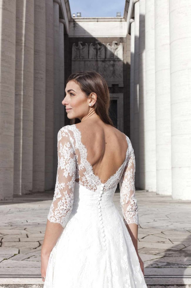 Marble & Romance in Rome, bridal shoot inspired by Caravaggio {Guido Caltabiano}