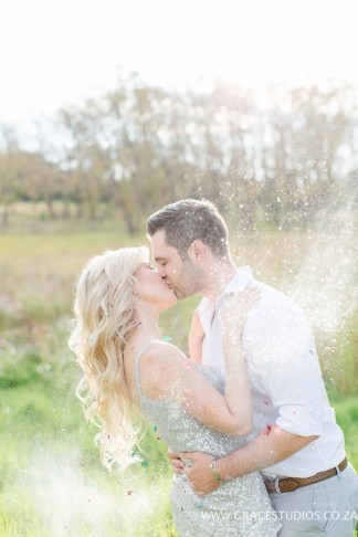 Champagne Engagement Photo Ideas - Grace Studios Photography