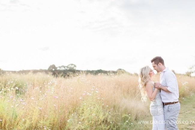 Champagne Engagement Photo Ideas - Grace Studios Photography