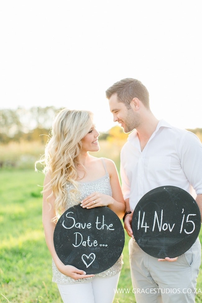 Champagne Engagement Photo Ideas - Grace Studios Photography