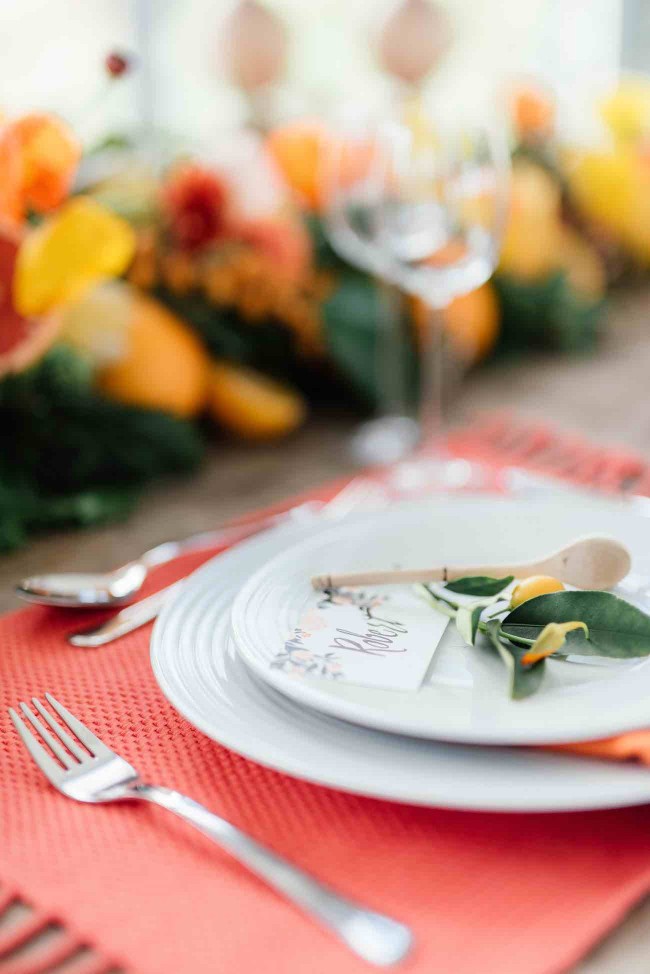 Citrus Wedding Ideas 