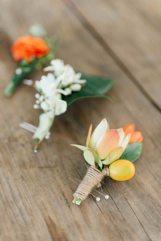 Citrus Wedding Ideas 