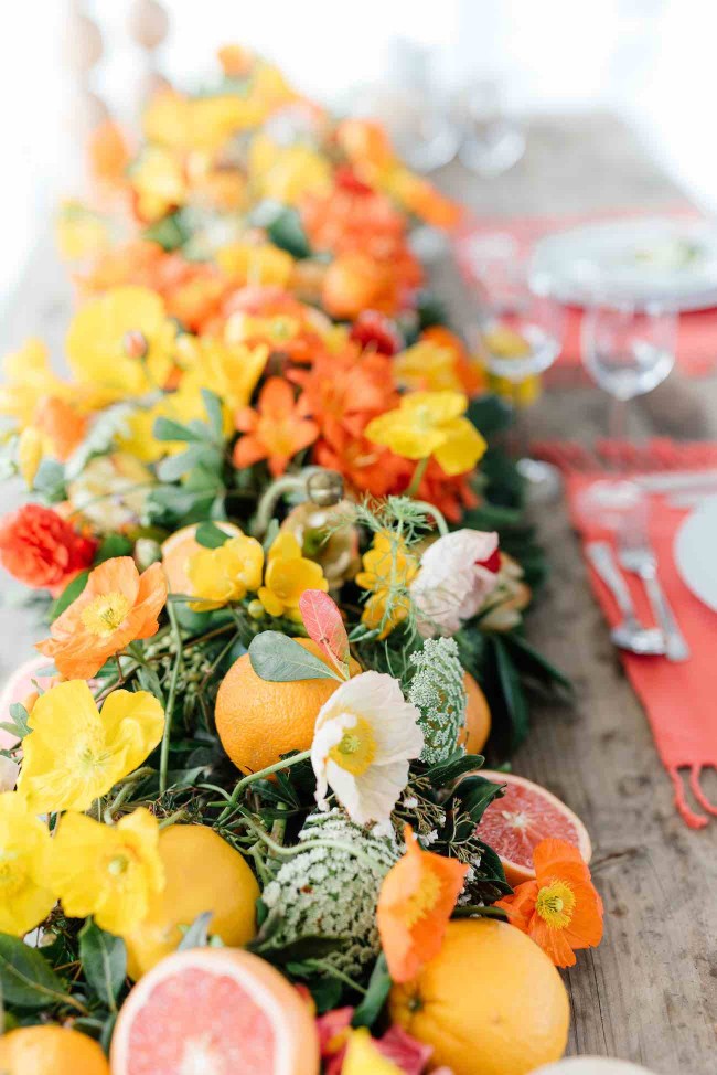 Citrus Wedding Ideas 