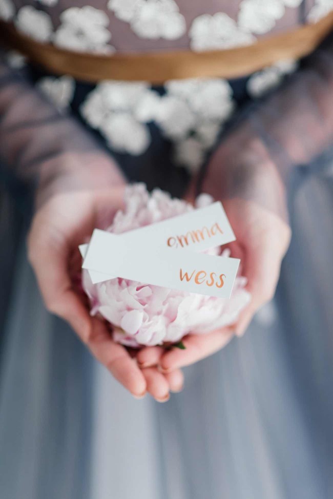 Romantic Copper Metallic & Blush Wedding Ideas