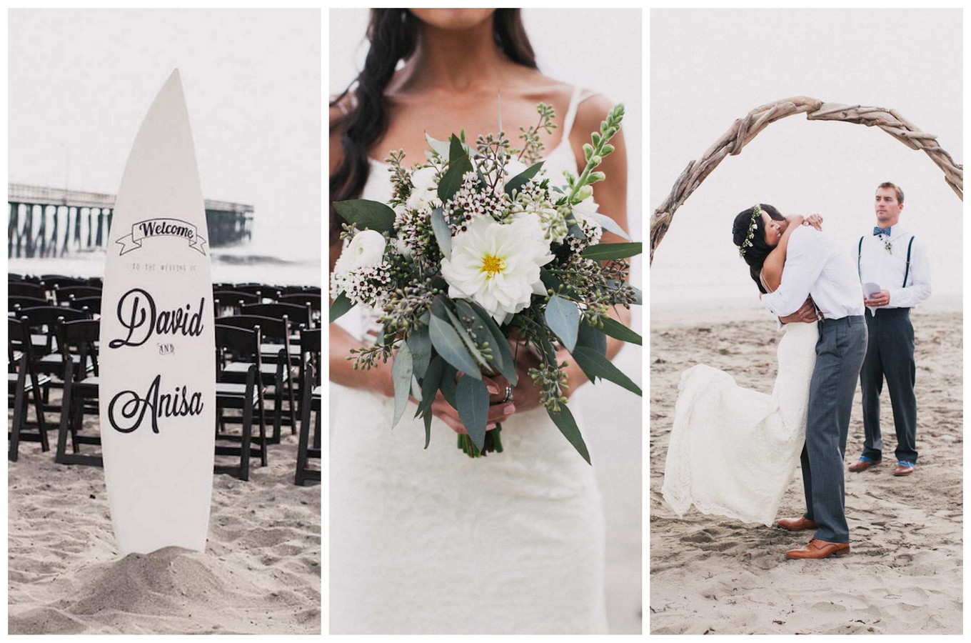 DIY BEACH WEDDING {Alexandra Wallace Photography}