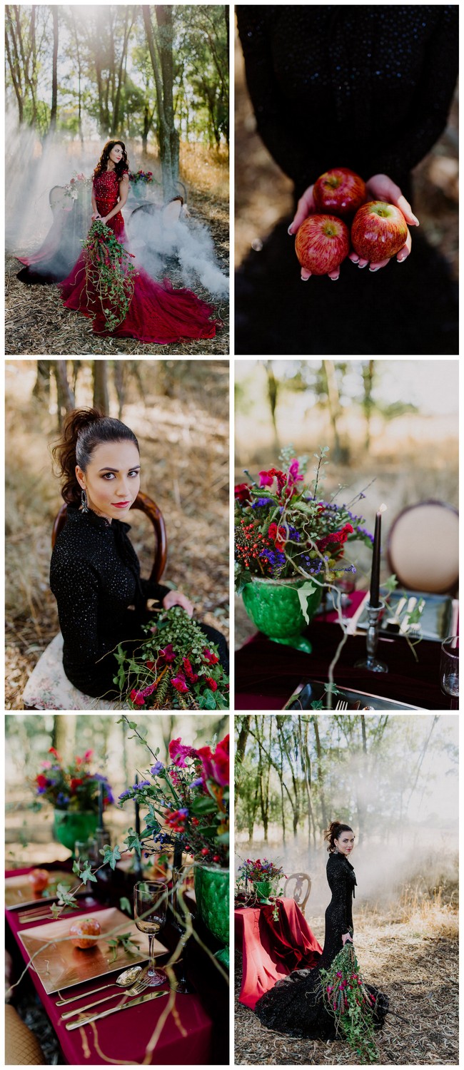 dramatic-black-and-red-forest-wedding-3