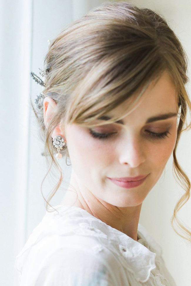 Edera Couture Lace Bridal Jewelry & Accessories // Ashley Largesse Photography