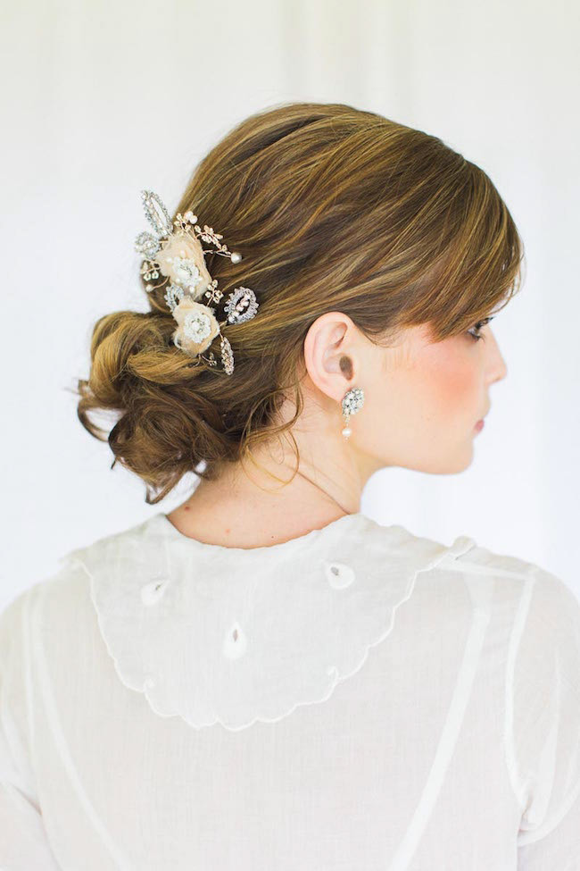 Edera Couture Lace Bridal Jewelry & Accessories // Ashley Largesse Photography