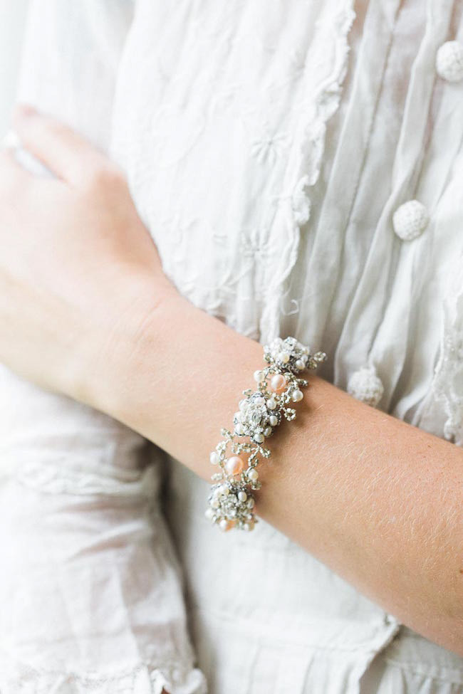 Edera Couture Lace Bridal Jewelry & Accessories // Ashley Largesse Photography