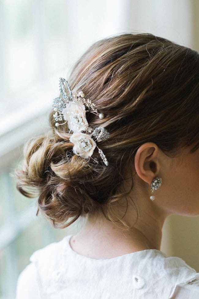 Edera Couture Lace Bridal Jewelry & Accessories // Ashley Largesse Photography