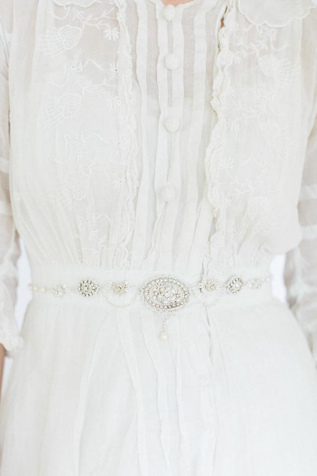 Edera Couture Lace Bridal Jewelry & Accessories // Ashley Largesse Photography