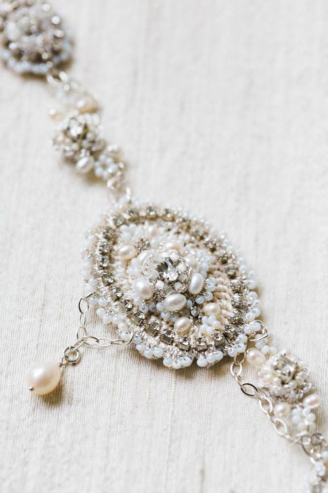 Edera Couture Lace Bridal Jewelry & Accessories // Ashley Largesse Photography