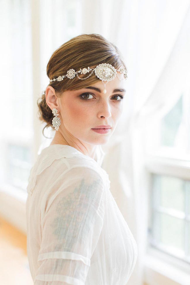 Edera Couture Lace Bridal Jewelry & Accessories // Ashley Largesse Photography