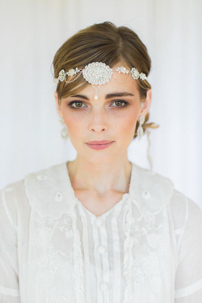 Edera Couture Lace Bridal Jewelry & Accessories // Ashley Largesse Photography