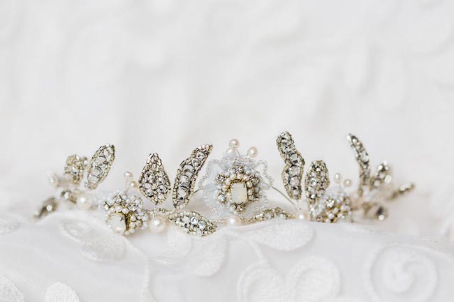 Edera Couture Lace Bridal Jewelry & Accessories // Ashley Largesse Photography