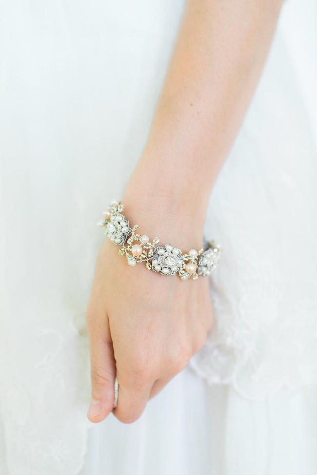 Edera Couture Lace Bridal Jewelry & Accessories // Ashley Largesse Photography