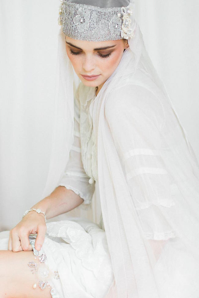 Edera Couture Lace Bridal Jewelry & Accessories // Ashley Largesse Photography