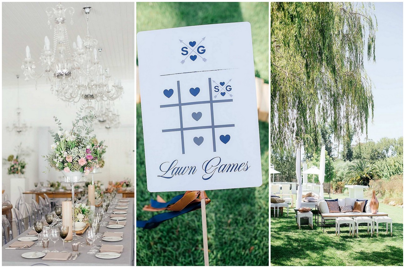 An elegant, atmospheric wedding filled with entertainment! Pics: Debbie Lourens Photography. 