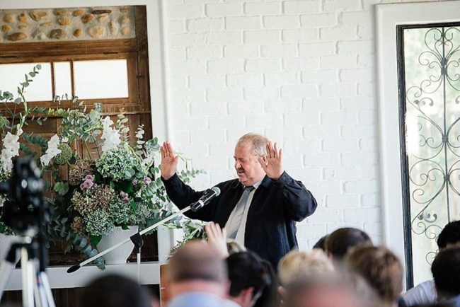 An elegant, atmospheric wedding filled with entertainment! Pics: Debbie Lourens Photography. 