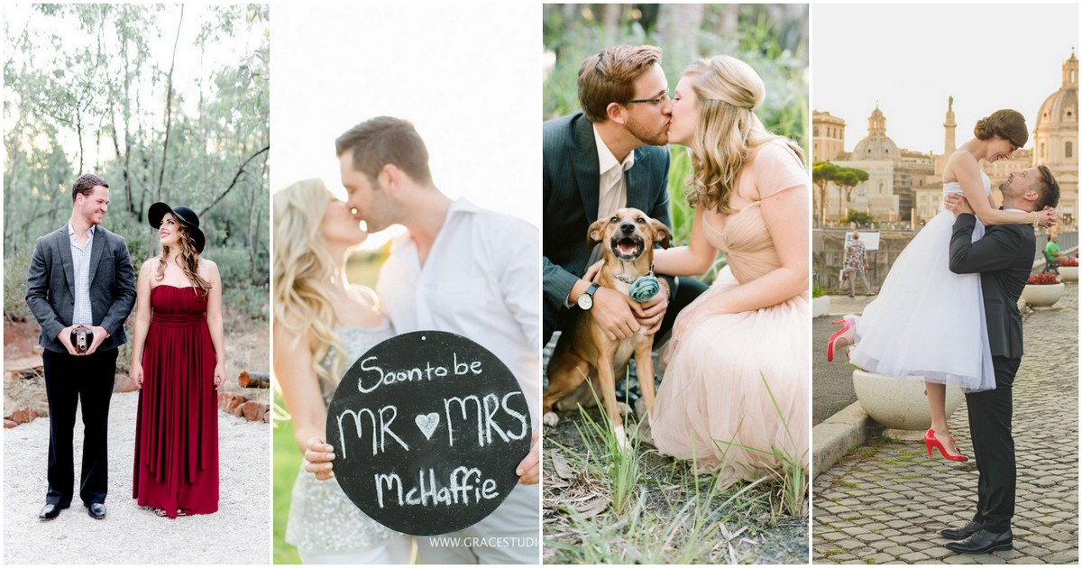 Ten Engagement Pose Ideas for Couples - Janelle & Co Photo