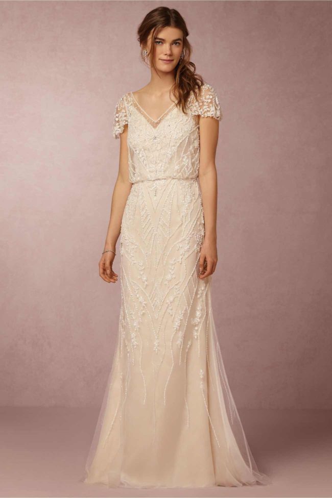 20 Romantic Bohemian Wedding Dresses from