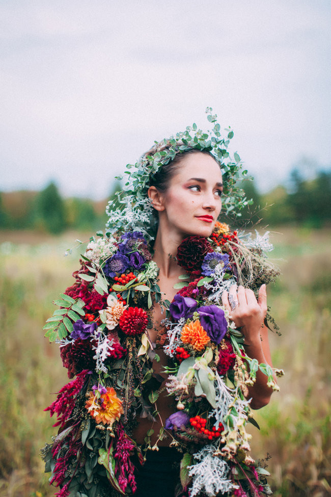 Fall Harvest Bohemian Engagement - Artemis Photography