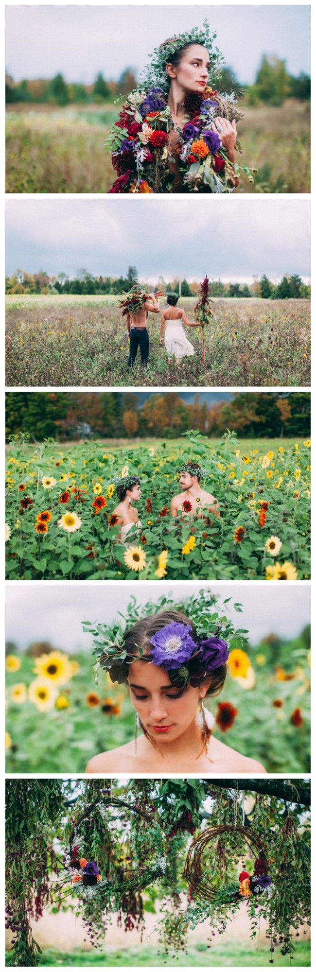  Fall Harvest Bohemian Engagement - Artemis Photography