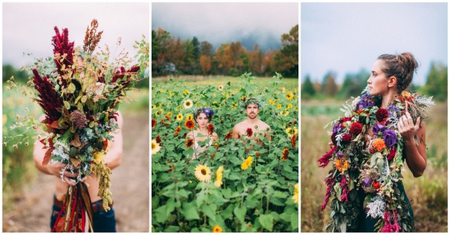  Fall Harvest Bohemian Engagement - Artemis Photography