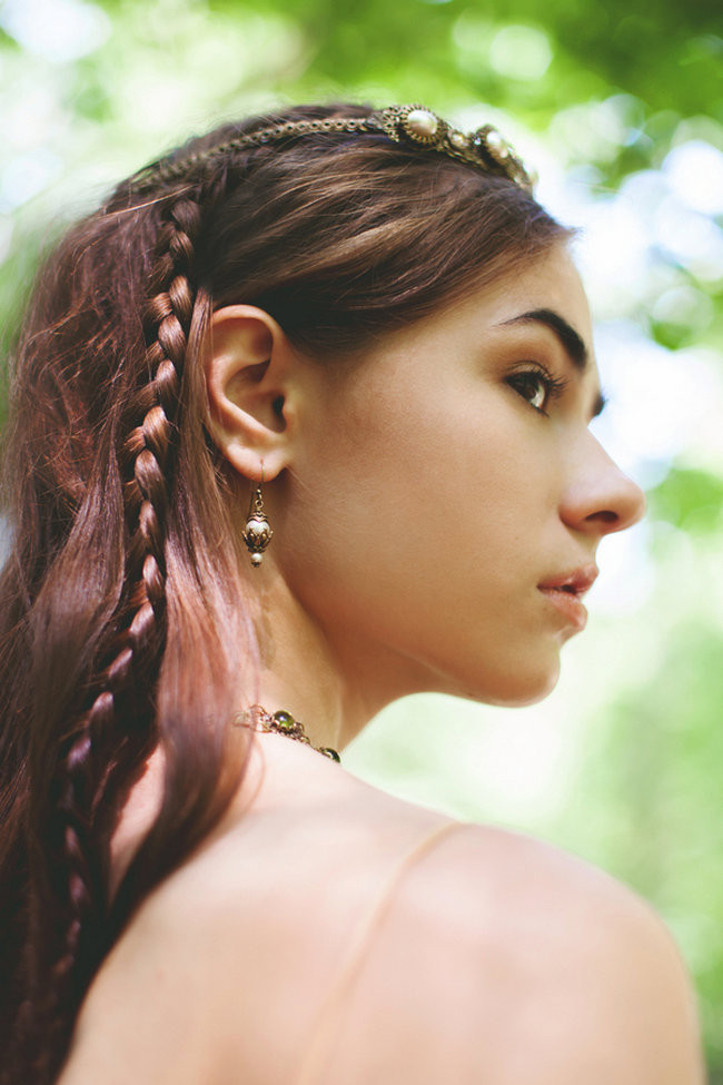 Forest Bride Accessories handmade by Rabbitwood and Reason // La Candella Wedding Photography