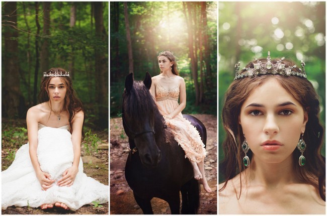 Forest Bride Accessories handmade by Rabbitwood and Reason // La Candella Wedding Photography