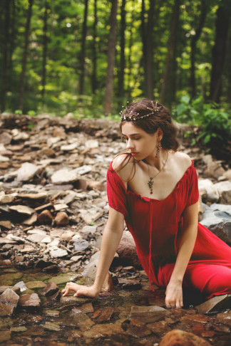 Forest Bride Accessories handmade by Rabbitwood and Reason // La Candella Wedding Photography