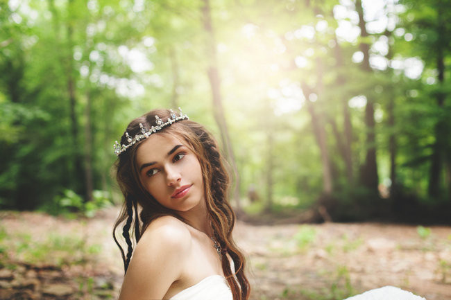 Forest Bride Accessories handmade by Rabbitwood and Reason // La Candella Wedding Photography