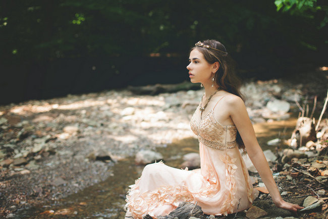 Forest Bride Accessories handmade by Rabbitwood and Reason // La Candella Wedding Photography