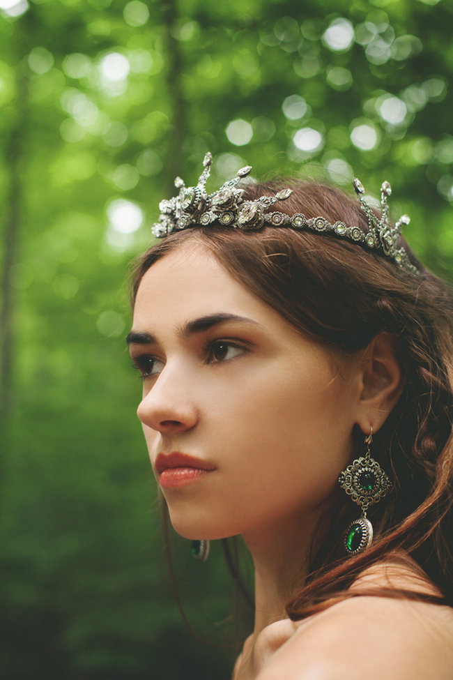 Forest Bride Accessories handmade by Rabbitwood and Reason // La Candella Wedding Photography