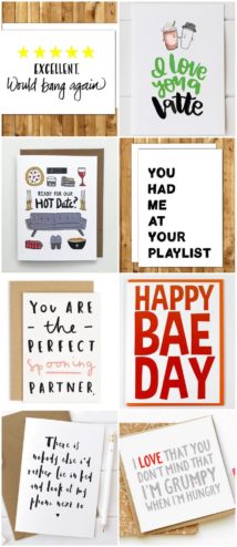 18 Totally Naughty + Funny Valentines Cards for Him (or Her)