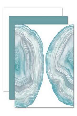 Geode Agate and Crystal Wedding Invitations