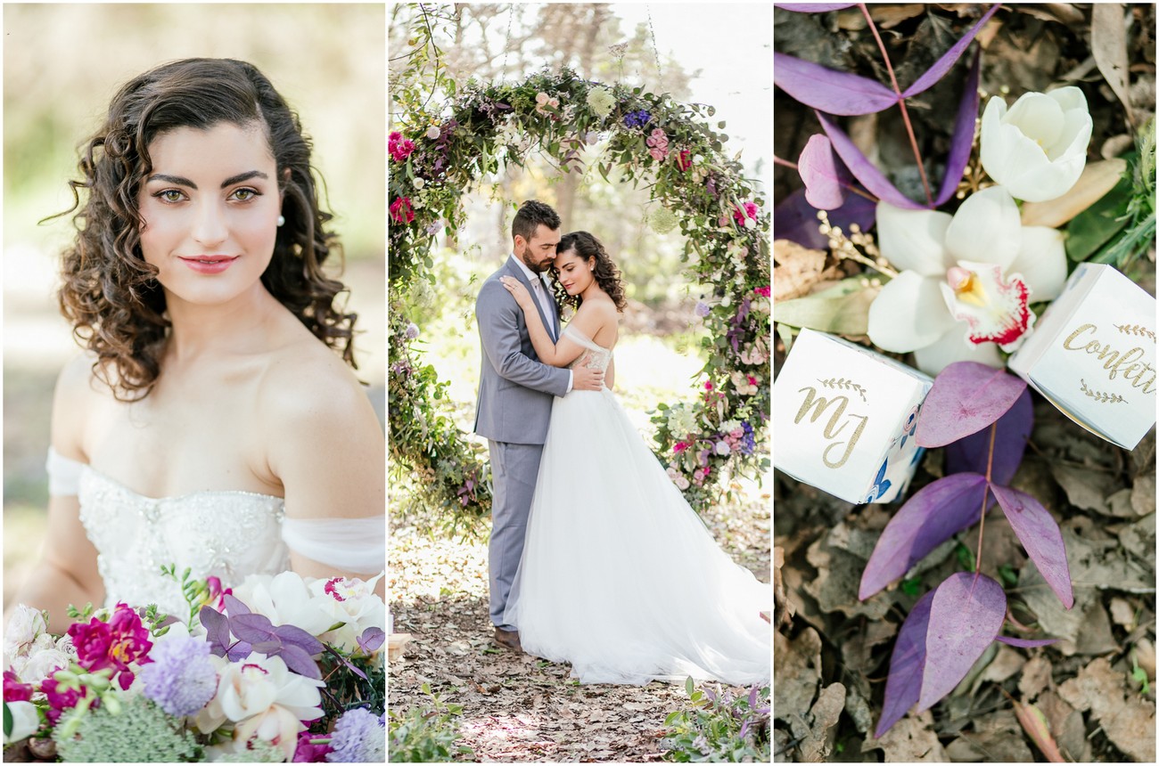 Giant Floral Wedding Ceremony Wreath