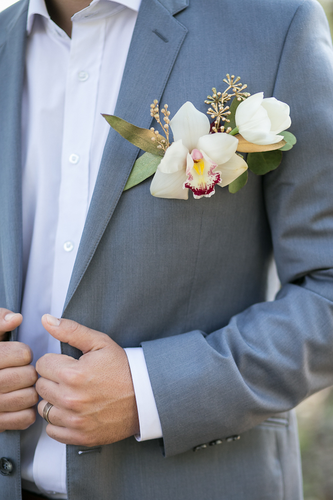 Outdoor Vows + A Giant Floral Wedding Ceremony Wreath {Nicola Bester ...