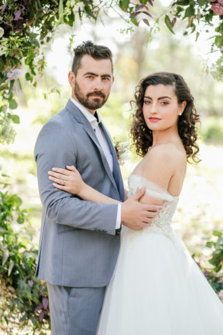 Giant Floral Wedding Ceremony Wreath