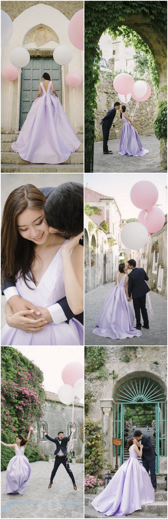 Giant Pink Balloon Wedding - darinimages photography