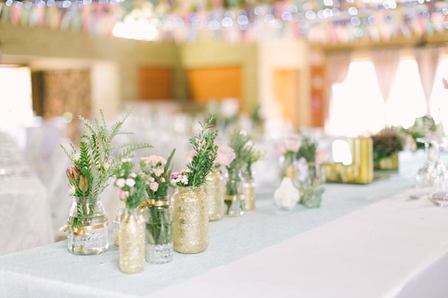 20 DIY Glitter Wedding Theme Ideas & Inspiration