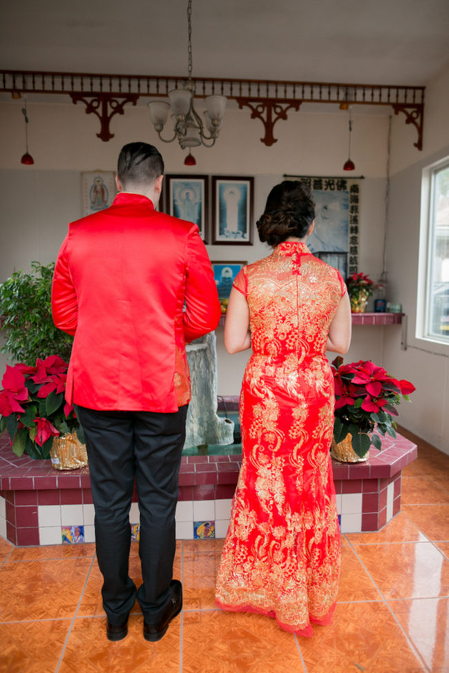 Gold Red Chinese Tea Ceremony Wedding - Captured by Arte De Vie