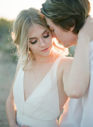 Gold mauve and blush pink wedding 